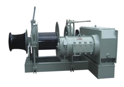 China Marine Deck Equipment Single Type Combination Electric Mooring Winch for sale