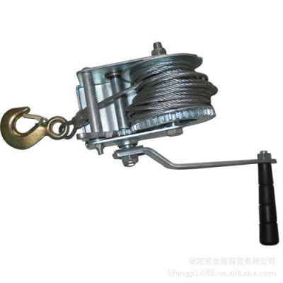 China Marine Ship Deck Equipment For Trailer , Portable Manual Hand Winch for sale