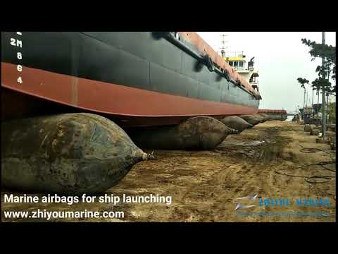 Synthetic Layer Dock Marine Rubber Airbag For Launching