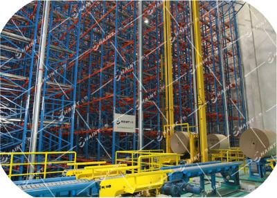 China Steel Material Automatic Storage Retrieval System Intelligent Management Labour Saving for sale
