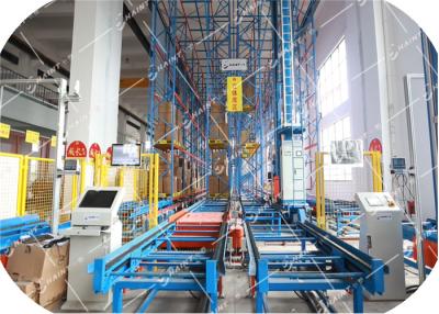 China Heavy Duty Automatic Storage Retrieval System With Stacker Crane High Automation for sale