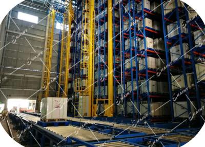 China Intelligent Automated Storage Retrieval System , AS RS Automated Pallet Racking Systems for sale