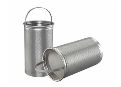 China Stainless steel wire mesh cylinder filter cone filter for sale