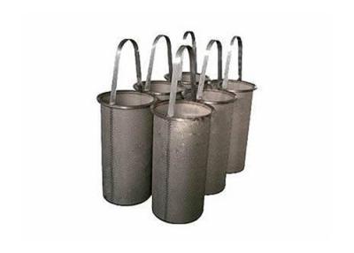 China Stainless steel sintered filter elements filter baskets for sale