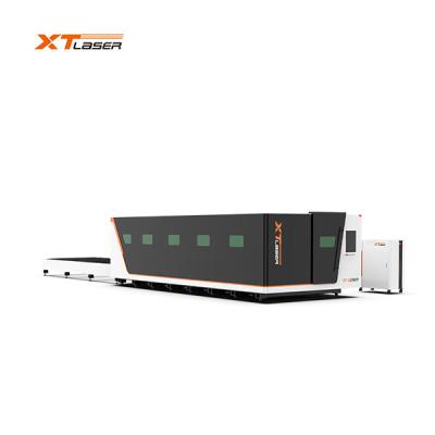 China Thick Metal Laser Cutting Machine / Laser Metal Sheet Cutter 380V 6000W - 40000W for sale
