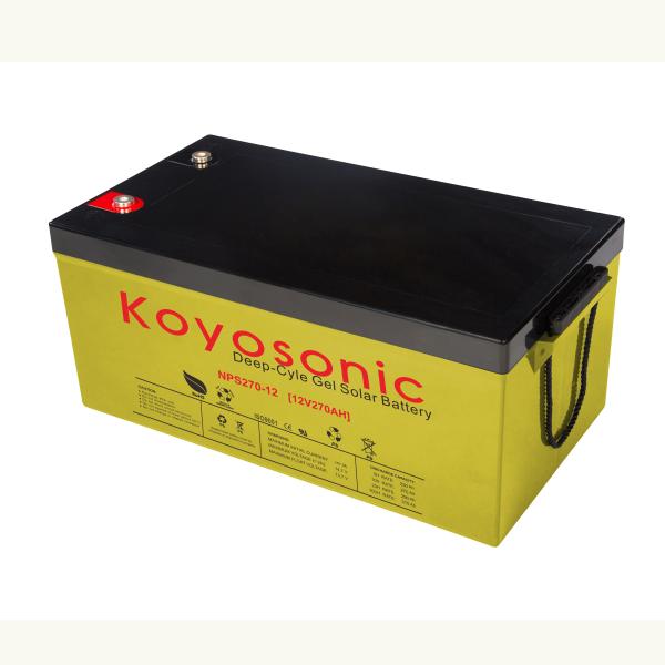 Quality CB270-12 Deep Cycle Solar Battery 270ah 12v Lithium Solar Batteries for sale
