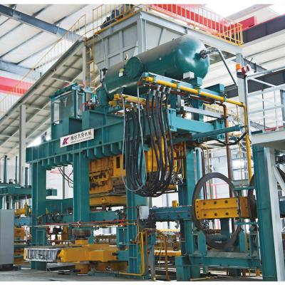 China Static Pressure Automatic Moulding Line Of Green Sand Casting for sale