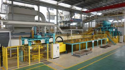 China Safety Automatic Moulding Machine High Adaptability Moulding Line zu verkaufen