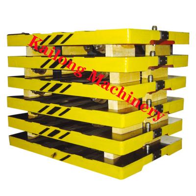 China GG25 Conveyor Pallet Bogie For Automatic KW Moulding Line for sale
