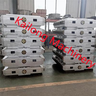 China Silvery Ductile Iron HT250 Foundry Molding Flasks For KW Green Sand Molding Line for sale
