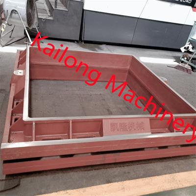 China ISO9001 fundición dúctil de las cajas de moldeo del hierro GGG50 en venta