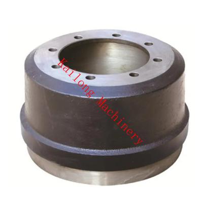 China TS16949 Truck Trailer Brake Drums Automobile Spare Parts Black Cast Iron for sale