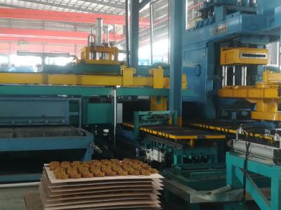 China Green Sand Automatic Moulding Line Horizontal Parting Flaskless Shooting Squeezing for sale