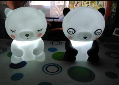중국 크리스마스 선물 가정 훈장을 위한 귀여운 동물 LED 밤 빛 판다 밤 램프 판매용