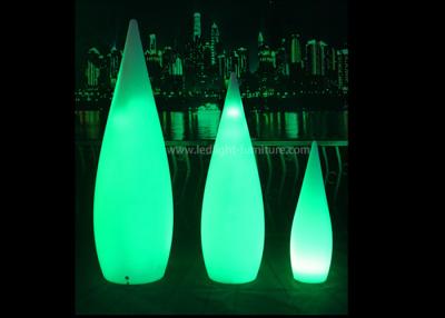 China Energy Saving  Hotel Floor Standing Lamps Art Design With Water Drop Shape for sale