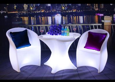 China PE Swimming Pool Outdoor Furniture With LED Lighting Customized Colors for sale