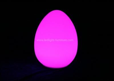 China Dustproof LED Decorative Table Lamps , Large Outdoor Egg Shaped Led Lights for sale