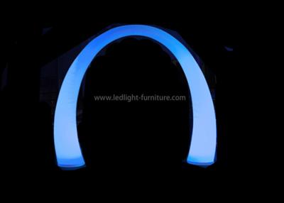 China La luz inflable del arco/del cono/del cuerno LED modificó la impresión del logotipo para requisitos particulares con teledirigido en venta