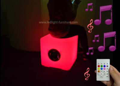 China Orador do diodo emissor de luz Bluetooth do controlo a distância 40cm impermeável com luz de lua do RGB à venda