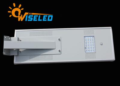 China 18W Integrated All In One Led Street Light 1900Lm High Efficiency With Rada Sensor for sale