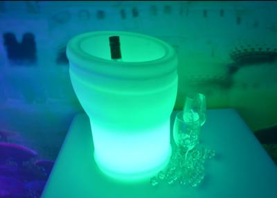 China Remote Control Led Colour Changing Ice Bucket IP65 With Lithium Battery for sale