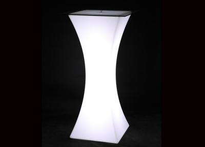 China Super Bright Square Led Cocktail Table Ce Rohs Listed  With Remote Control for sale