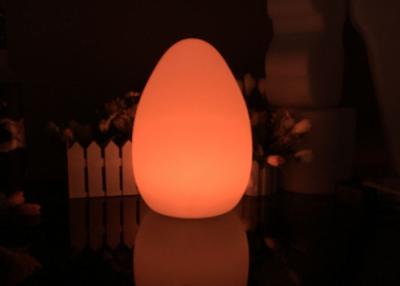 中国 チャンのテーブル庭の鉱泉のホテルの装飾的なLED夜ライト卵の気分を着色して下さい 販売のため