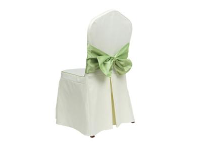 Chine Réception blanche de Sash de couverture de chaise de belle de nappe de décor de mariage location de meubles à vendre