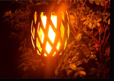 China Flickering Solar Led Garden Lights With Dance Flame For Pathway Yard Decoration for sale