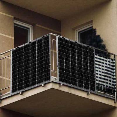 China Panel solar de balcón ligero al aire libre 200W para sistemas de almacenamiento de energía solar en venta