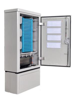 China Outdoor Fiber Distribution Cabinet 288 Fiber IP65 SC FC ST 70-106Kpa For Cable for sale