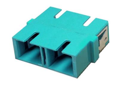 China Duplex Fiber Optic Connector Adapters SC Type Reusable SM/MM for sale