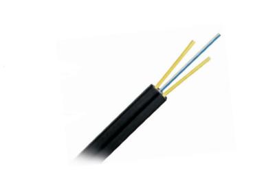 China 1 To 2 Core Fiber Optic Drop Cable FTTH LSZH Material for sale