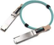 China 100G QSFP28 AOC Optical Cable 3.0mm OFNP/OFNR/LSZH Material for sale