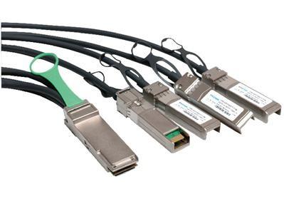 China Direct Attach Copper AOC DAC Cable 40G QSFP+ To 4x10GB SFP+ for sale
