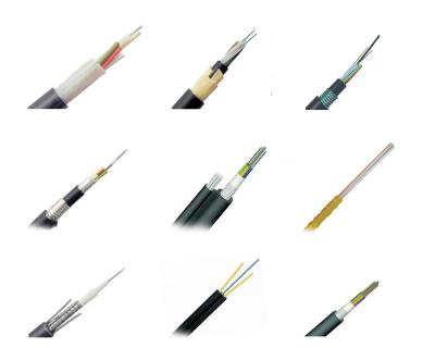 China 0.9~15mm Fiber Optic Cable Type 1 To 144 Fiber G652D G657 OM3 OM4 OM5 for sale