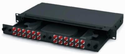 China Painel de remendo portuário da fibra ótica 1U 48 do ST 24 modular do SC FC de FTTH LC à venda