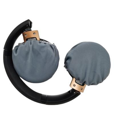 China 0.2g Disposable Headphone Cover Elastic Band Disposable Headset Ear Covers en venta