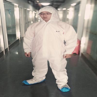 Chine SMS Disposable Coverall PPE Protective Coveralls With Hood ODM à vendre