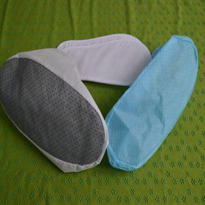 中国 Anti Skid Disposable Shoe Cover Non Woven Surgical Shoe Covers 販売のため