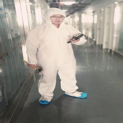China Safety Work Disposable Protective Clothing PPE Protective Coverall for sale