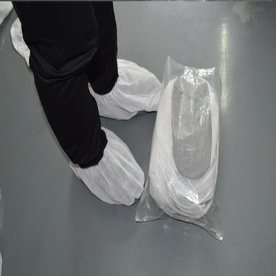 中国 使い捨て可能な点を打たれた足底の滑り止めの非編まれた靴カバーPP 販売のため