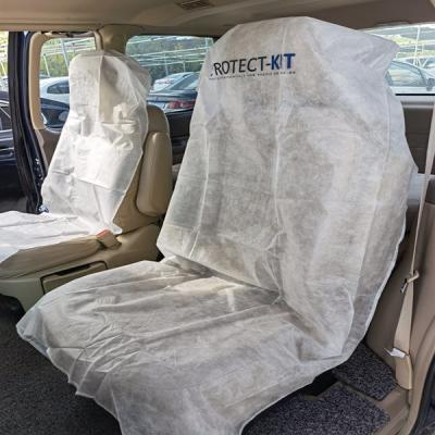 China Universal Car Seat Cover Disposable Seat Covers LDPE for sale