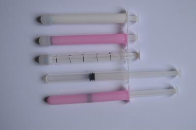 China empacotamento plástico de 3g Vaginal Applicator For Gynaecology Gel à venda