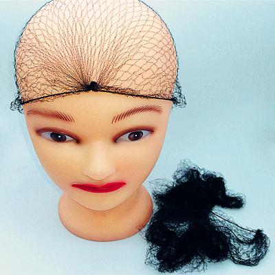 China Nylon elástico invisível preto da rede de cabelo dobrável à venda