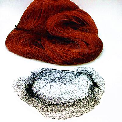 China Tampa de nylon descartável das redes de cabelo das mulheres elásticas do tampão da peruca à venda