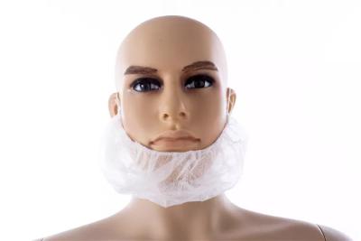 China Food Processing Medical Use Disposable Beard Cover with Ear Loop for sale