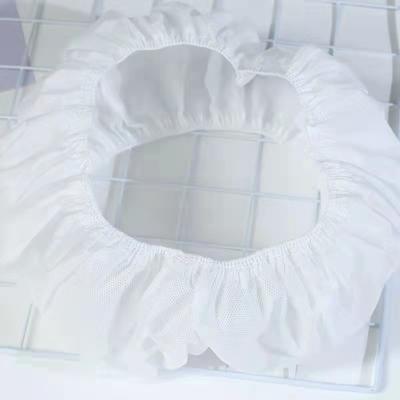 China Dustproof Disposable Toilet Seat Cover Elastic Band Non Woven for sale