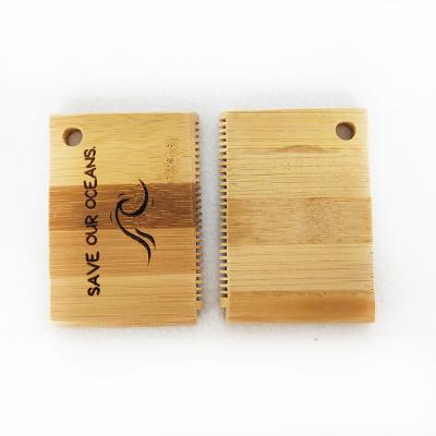 China High Quality Bamboo Surfing Board Surf Wax Comb , Surfboard Wax Comb for sale