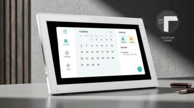 Smart Directional Module 1920x1080 IPS Touch Screen Smart Desk Digital Calendar Display 15.6 ...